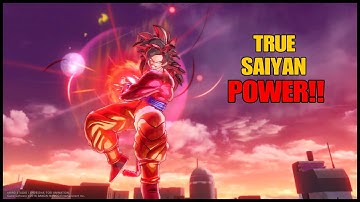 Custom SSJ4 Goku Does TOO MUCH DAMAGE!! - Xenoverse 2