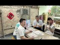 柯文哲、吳亞倫在鶯歌，新旺集瓷