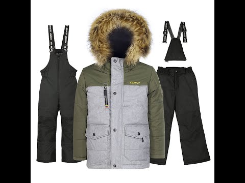 Обзор зимнего комплекта для мальчика Gusti Boutique 5702 Khaki