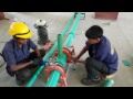 PPR Pipe Joint work on site R.B.Gangal & Co.