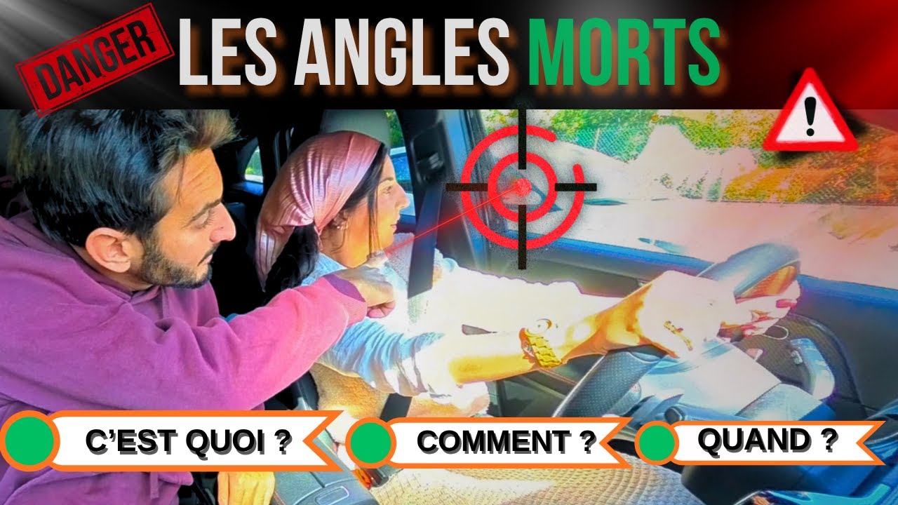 Les ANGLES MORTS au PERMIS DE CONDUIRE 🚗 [ la méthode simple pour ne plus jamais les oublier]