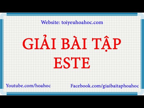 Video Xà phòng hóa hoàn toàn 3,98 gam hỗn hợp hai este mạch... - youtube