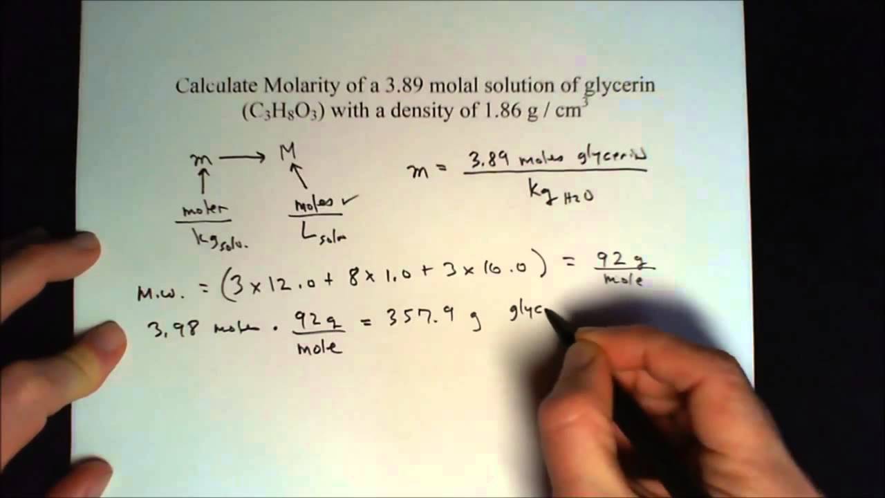 how to calculate ppm from molality