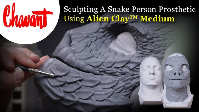 Sculpting an Alien Bust Using Alien Clay™ Medium 