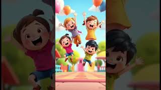ताली ताली बजाओ 👏 | Fun Kids Action Song | Jump Dance & Sing | Kids Nursery Rhyme #shorts#ytshorts