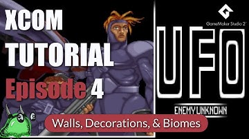 [4] GameMaker Studio 2: XCOM 04 Game Tutorial Series - Walls, Decorations, and Biomes!