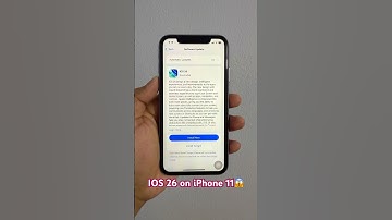 iOS 26 on iPhone 11 🔥 | New Update Revealed!