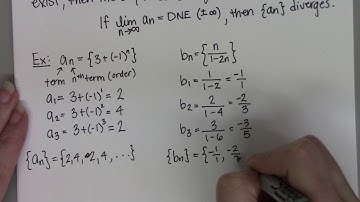 Section 9.1 Sequences Part 1