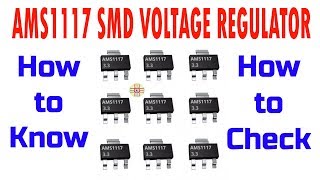 How to Check and how to know Output Voltage of AMS1117 SMD Regulator Complete Detail in Urdu/Hindi