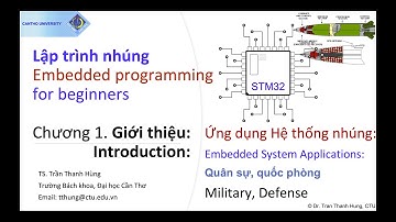 Lập trình nhúng STM32 - Chương 1.9.Ứng dụng hệ thống nhúng trong quân sự |STM32 Embedded programming