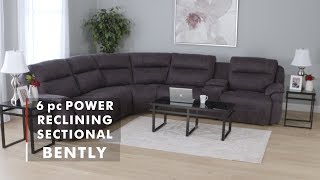 PRODUCT SPOTLIGHT: BENTLY POWER RECLINING SECTIONAL | WG&R  Furniture