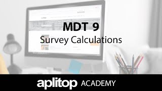 TcpMDT 9 | Survey Calculations