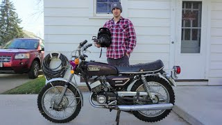 $50 2Stroke Yamaha Motorcycle First Ride. Will It Move? (Part 3)