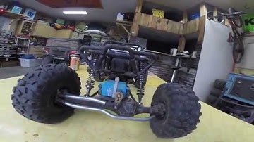 AXIAL WRAITH CAGE/ SUSPENSION MODS