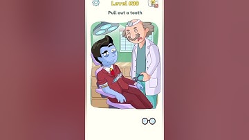 DOP 3 Level 630 Pull out a tooth #shorts #tooth #gameplay