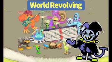 Deltarune - World Revolving | Song request | My singing monsters composer island