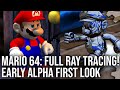 Super Mario 64 RT: Full Ray Tracing Conversion - PC Technical Preview First Look!