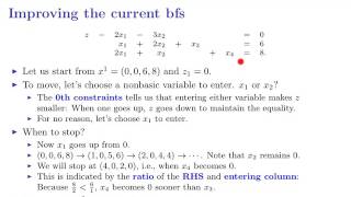 OR Lecture 3: The simplex method (Part 4)