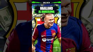 ¡BOMBA! HAALAND JUGARÁ en el BARCELONA 💸🔥 #haaland #fcbarcelona #manchestercity