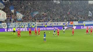 Penalty manqué contre Mayence d’emmanuel Emegha du Rc Strasbourg 