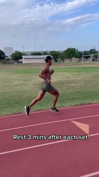 Track Workout to Improve Speed for 5k