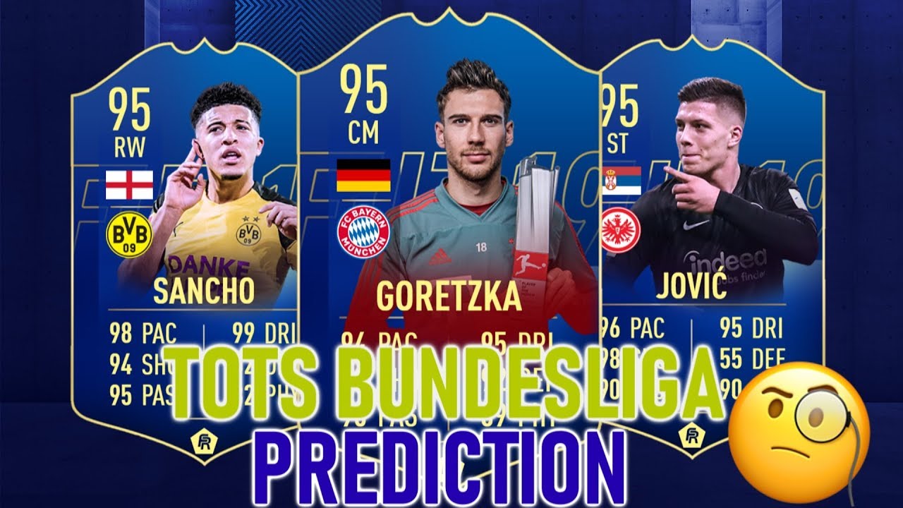 FIFA 19 : DAS IST UNSER BUNDESLIGA TOTS 😍 | BUNDESLIGA TOTS PREDICTION