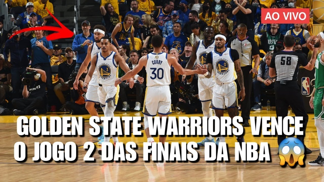 Golden State Warriors x Boston Celtics pelo jogo 2 da final da NBA