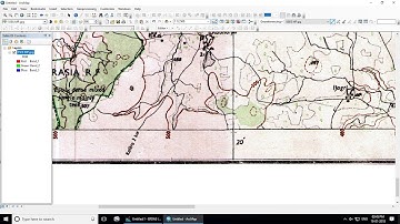 Georeferencing SOI Toposheet using ESRI ArcGIS