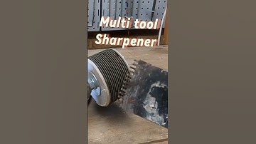 How To Sharpen Multi - tool Blades #tools #tradesman