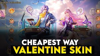 Download Lagu HOW TO GET LANCELOT AND ODETTE VALETINE SKIN AT CHEAPESST WAY | LANCELOT AND ODETTE VALETINE SKIN MP3