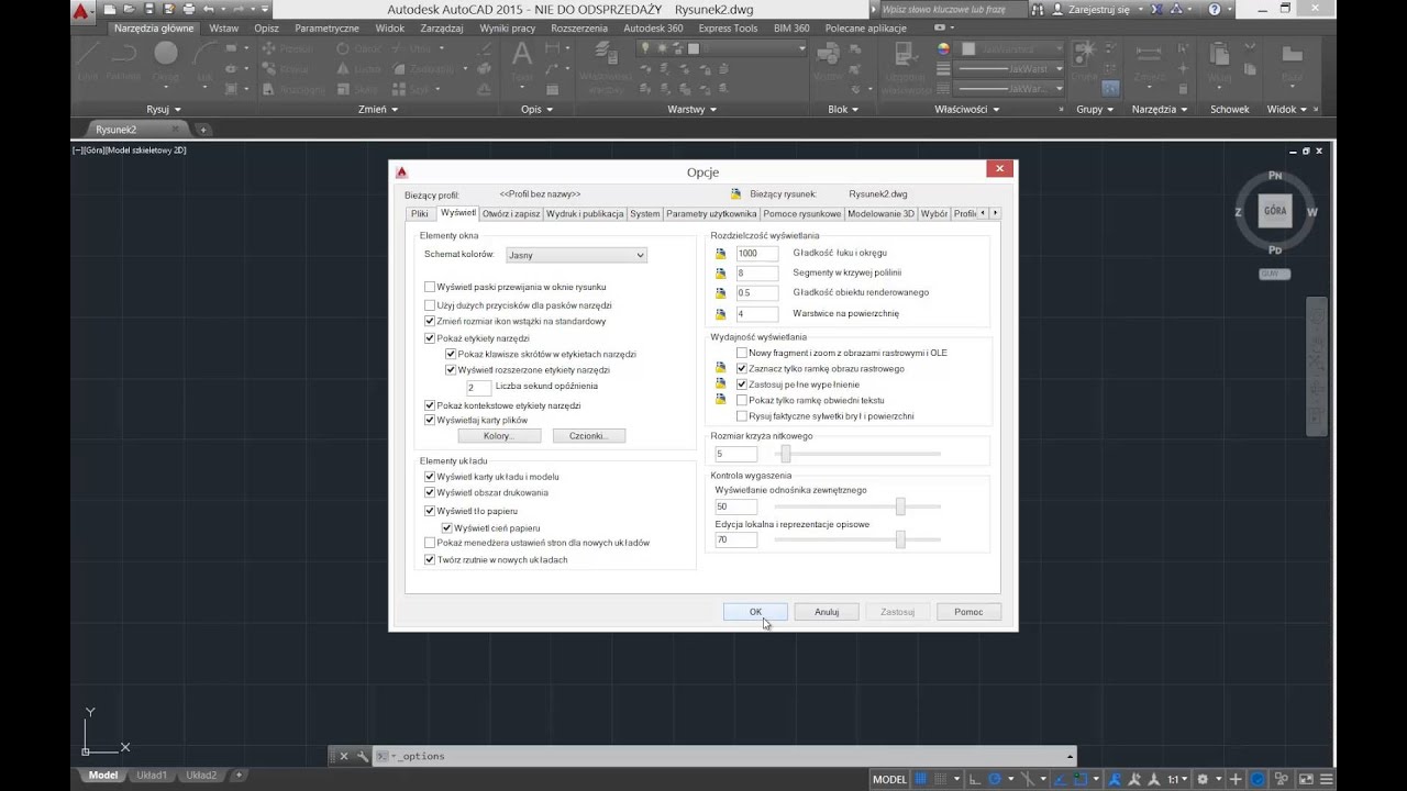 Tips & Tricks AutoCAD 2015 - Zmiana wyglądu interfejsu - YouTube
