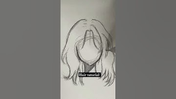 hair drwing #art #viral #shorts #drawing #artist #tutorial