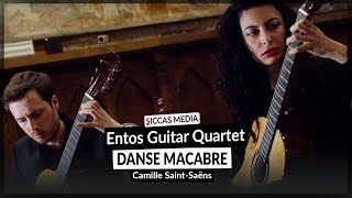 Entos Guitar Quartet play Danse Macabre by Camille Saint-Saëns | Siccas Media chords