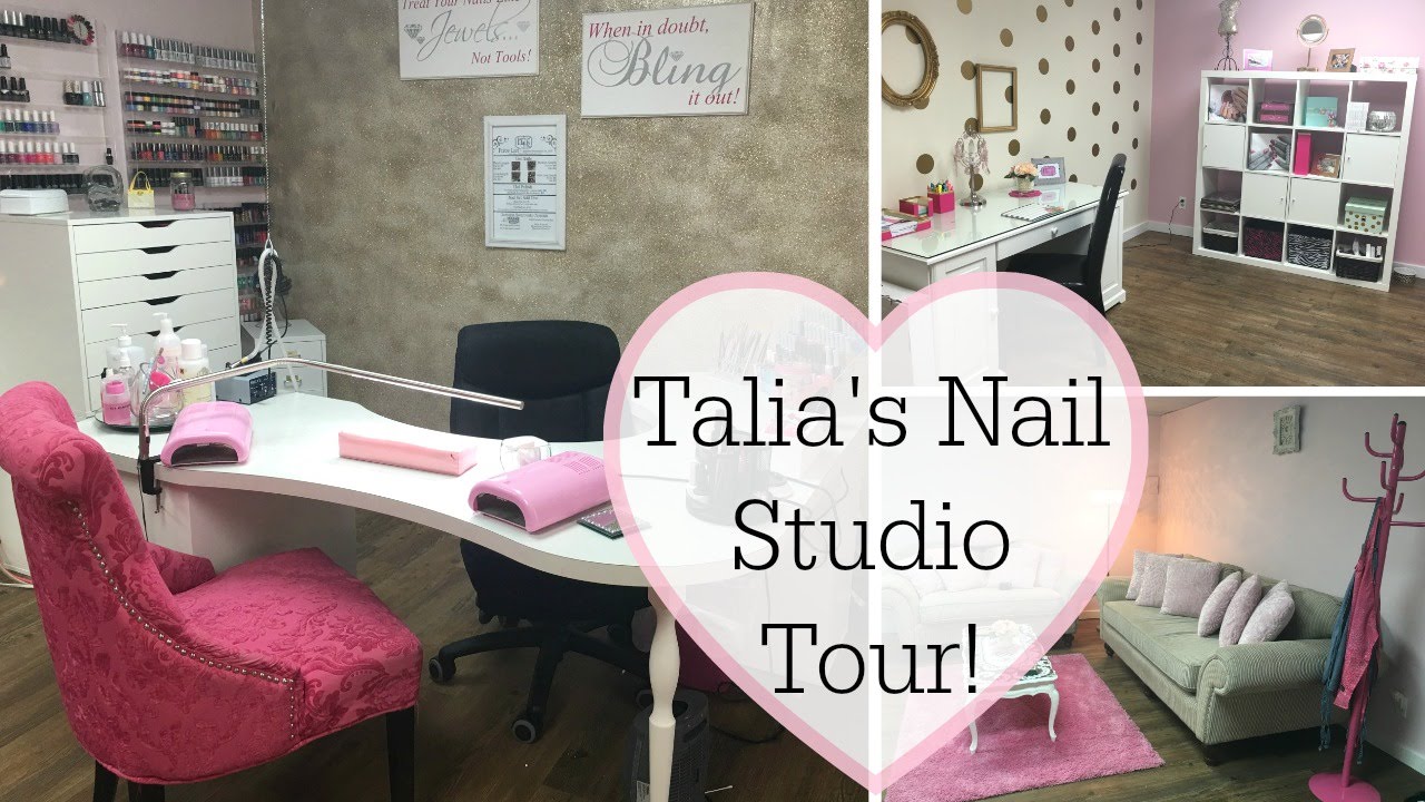 UPDATED* Nail Studio Tour! 