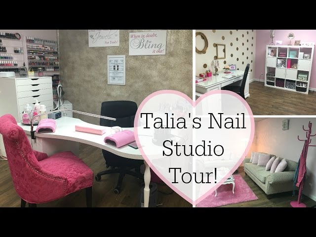 UPDATED* Nail Studio Tour! 