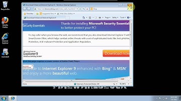 Microsoft Security Essentials Anti-Malware Test Part 1