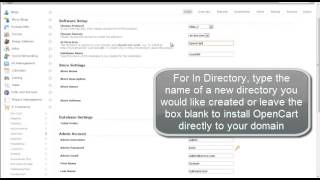 cPanel Hosting Tutorial - How to Install OpenCart Using Softaculous