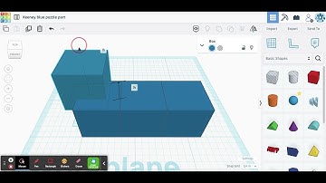 Starting your puzzle pieces in TinkerCAD