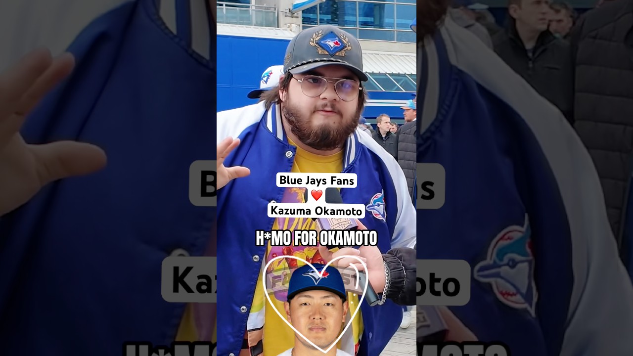 THE OKAMOTO BLUE JAYS FANS LOVE AFFAIR IS UPON US 🇨🇦🇯🇵⚾️ #bluejays #toronto #mlb #japan