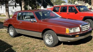 SOLD 1986 Mercury Cougar 3.8L V6