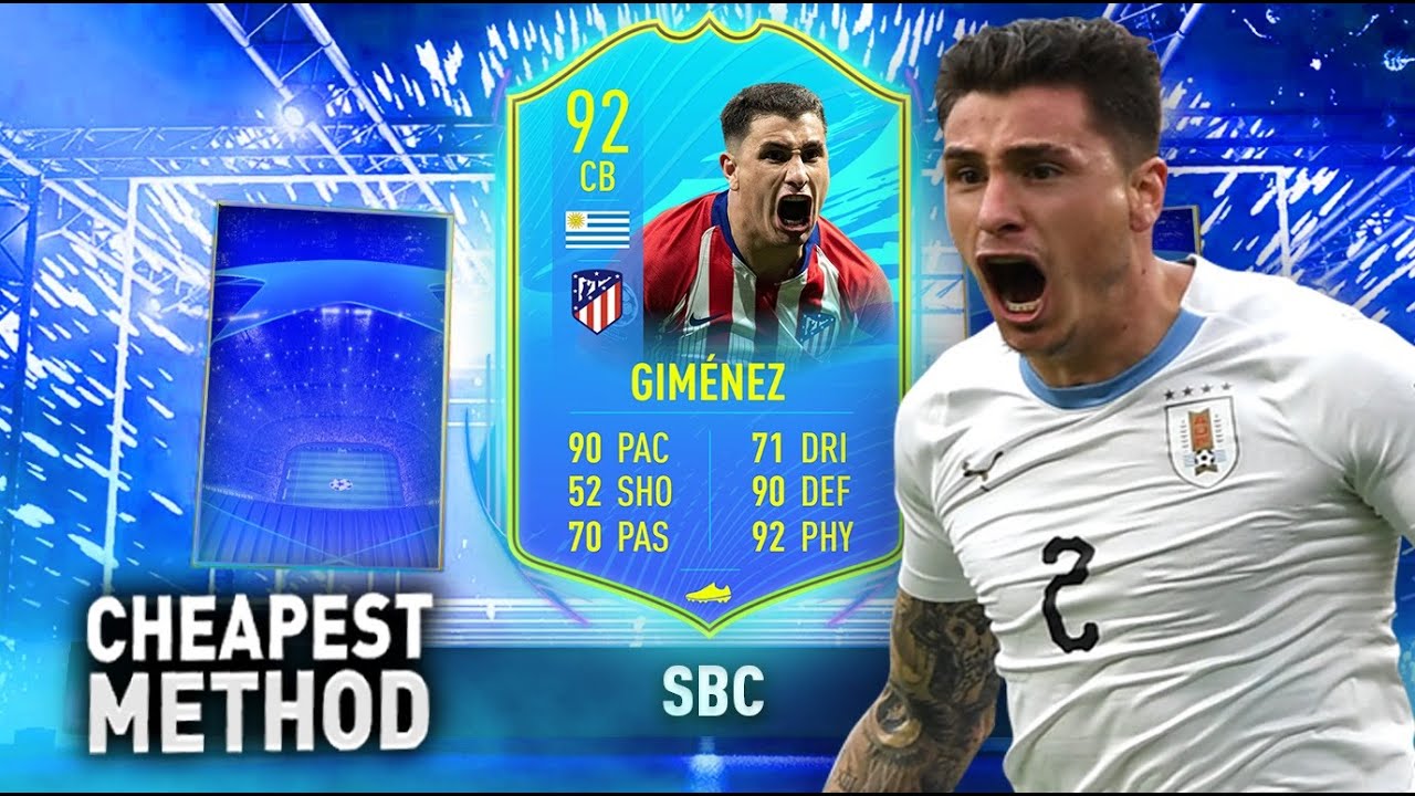 92 FOF Nation Player Gimenez SBC! (Cheapest Method) - 