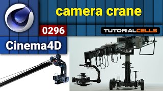 0296. camera crane in cinema 4d