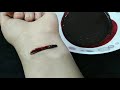 ازاى تعمل عجينه الجروح والدم المزيف 🖤 sfx makeup     🖤How to make scar wax and fake blood