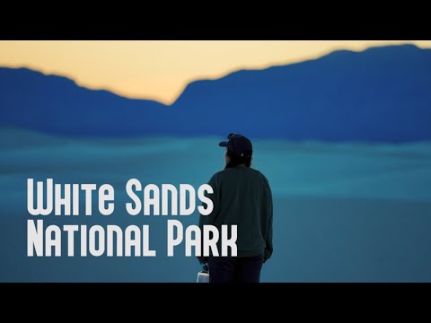 Walking around White Sands National Park