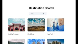 Destination Search using ReactJs. Step by Step Explanation || NXTWAVE ||CCBPIANS || ReactJs Wealth