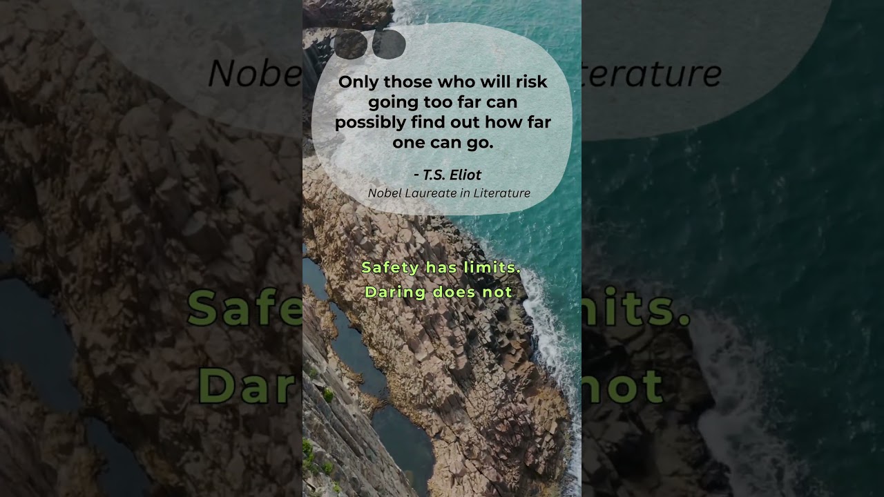 Comfort Feels Safe. So Does Failure – T.S. Eliot Reel | #ISTCKONNECT