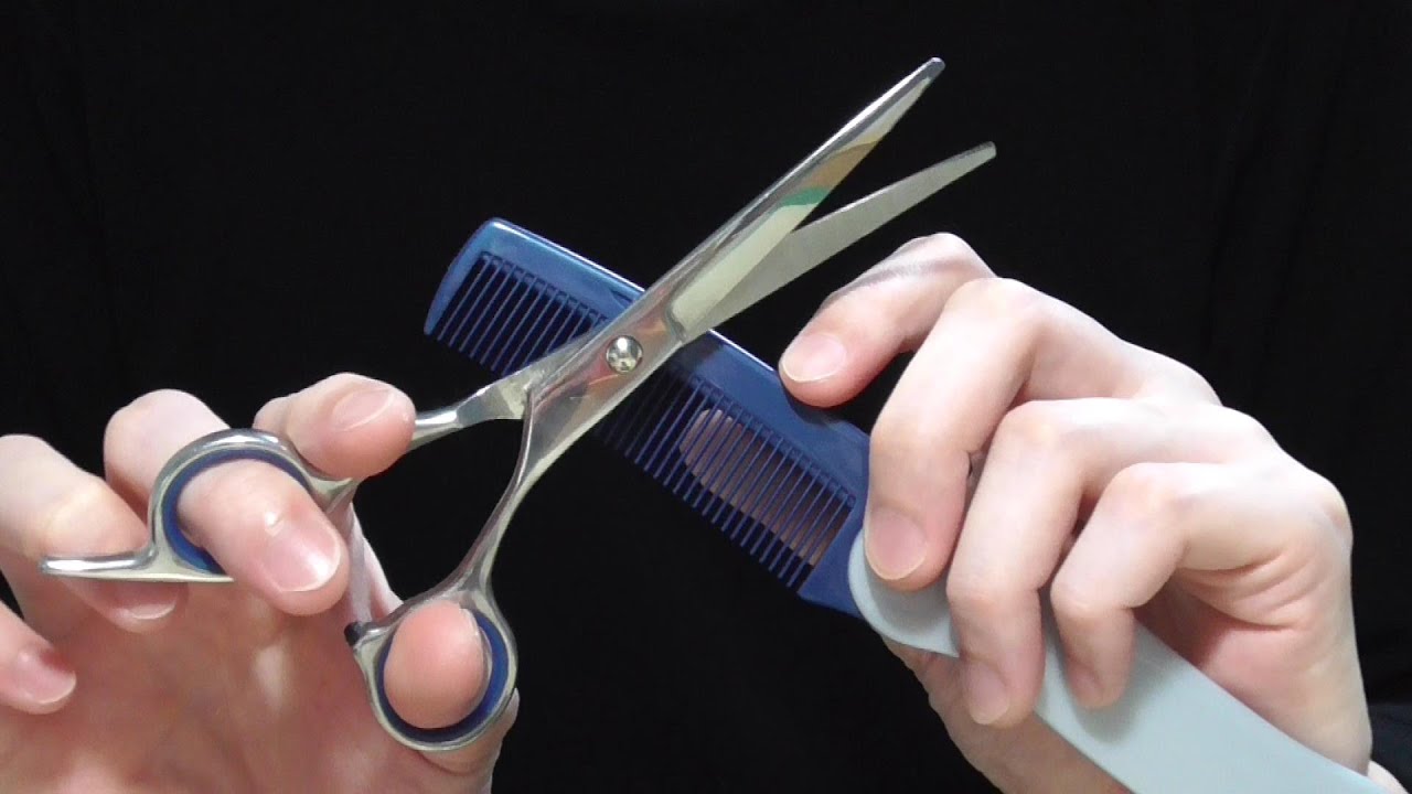 ASMR Fast Scissor Sounds No Talking