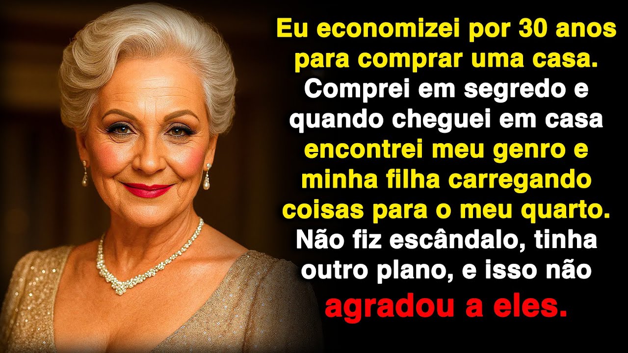Eu economizei por 30 anos para comprar uma casa, comprei em segredo e, quando voltei, encontrei...
