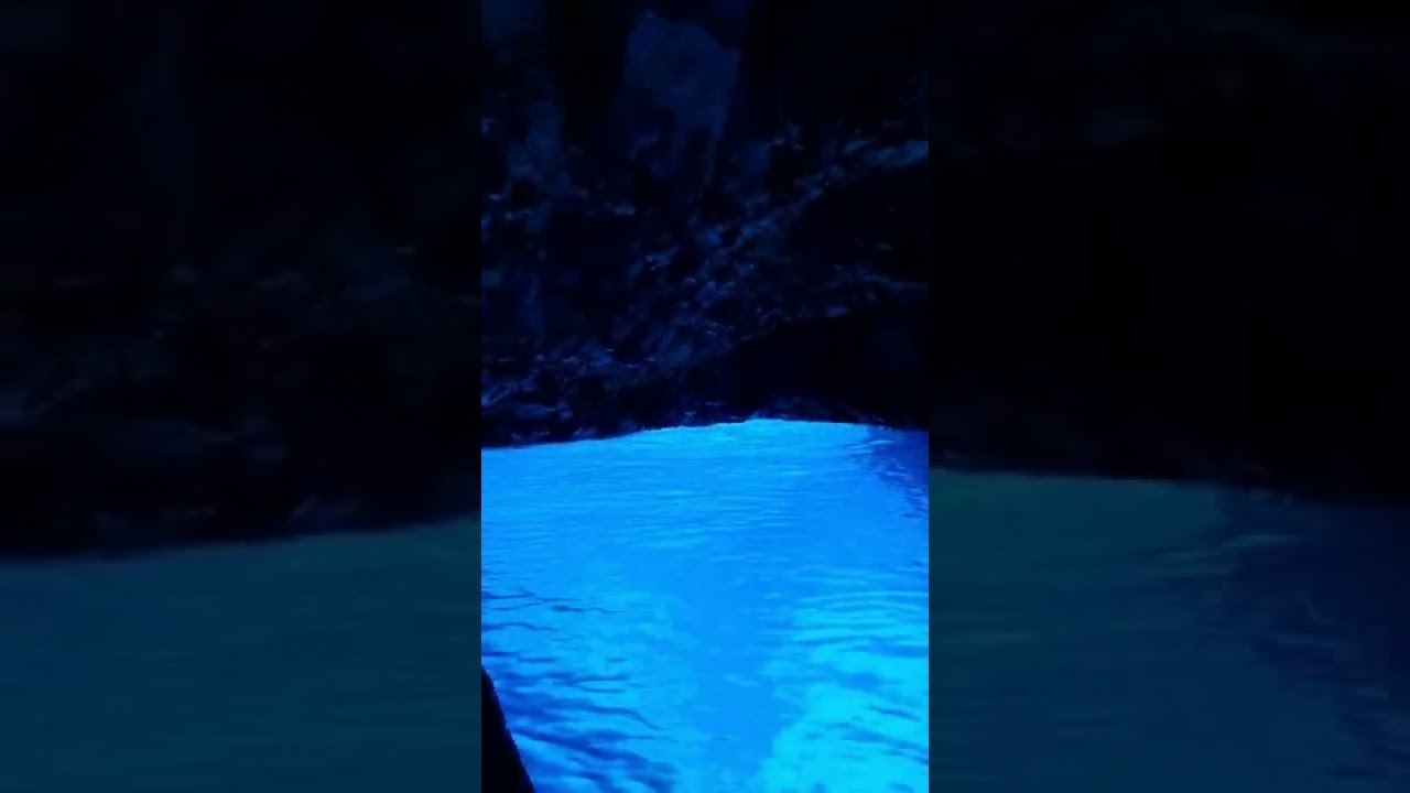 The Blue Cave in Croatia
