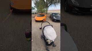 Baby’s first time #family #carmeet #zr1x #lamborghini